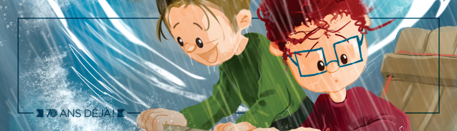 GUS ET FLO, À LA DÉRIVE, d'Esther Poirier